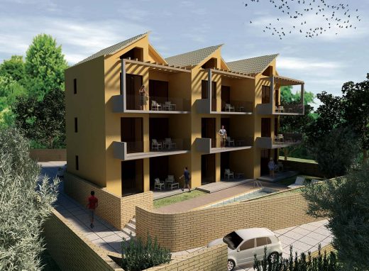 Συγκρότημα κατοικιών στην Νικιάνα Λευκάδας