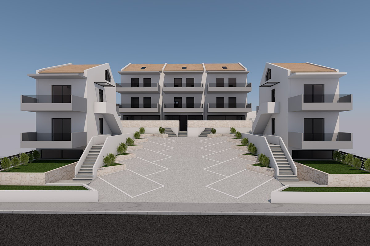 Συγκρότημα κατοικιών στο Περιγιάλι Λευκάδας