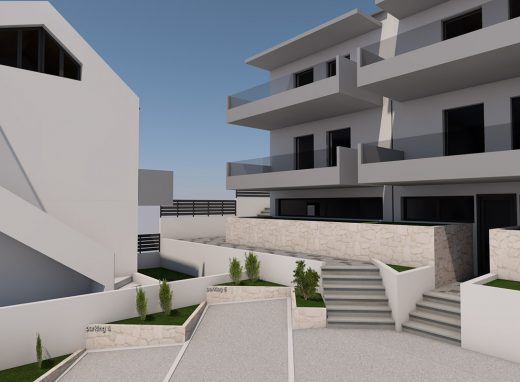 Συγκρότημα κατοικιών στο Περιγιάλι Λευκάδας