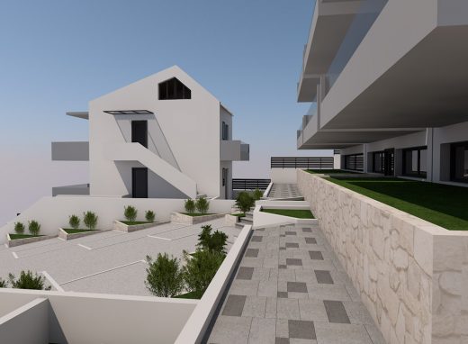 Συγκρότημα κατοικιών στο Περιγιάλι Λευκάδας