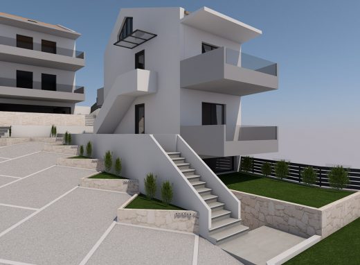 Συγκρότημα κατοικιών στο Περιγιάλι Λευκάδας