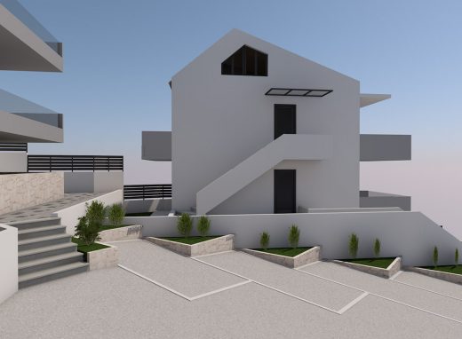 Συγκρότημα κατοικιών στο Περιγιάλι Λευκάδας