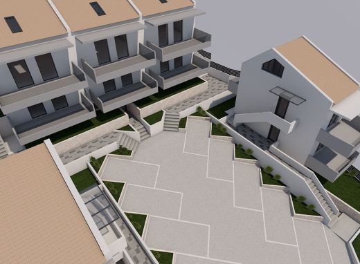 Συγκρότημα κατοικιών στο Περιγιάλι Λευκάδας